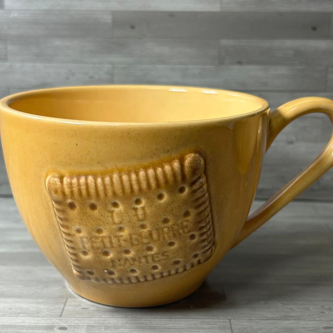 フランス アンティーク LU PETIT BEURRE マグカップ