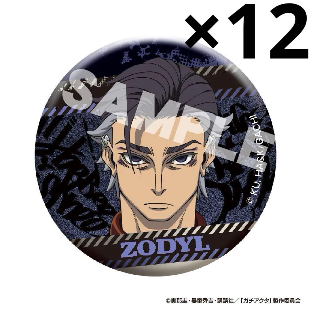 ガチアクタ メタリック缶バッジ ゾディル 12点