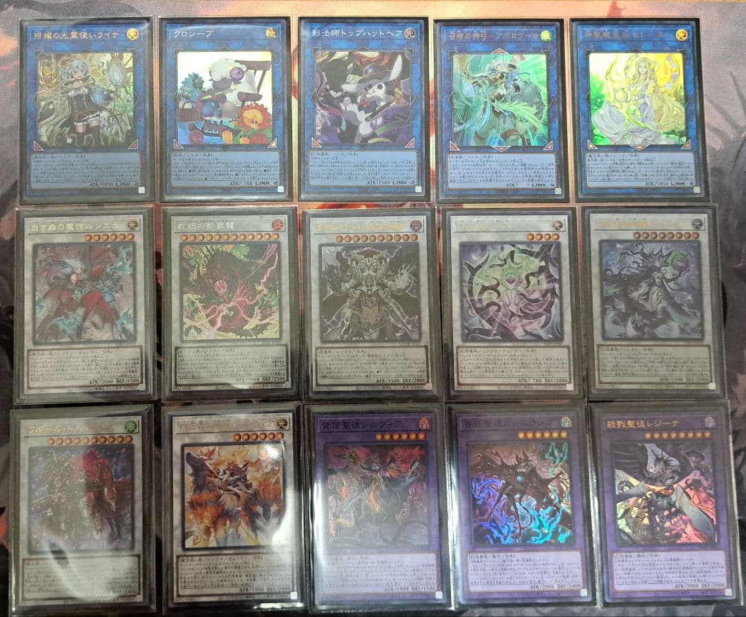 白き森アザミナデッキ 55枚 スリーブ付き