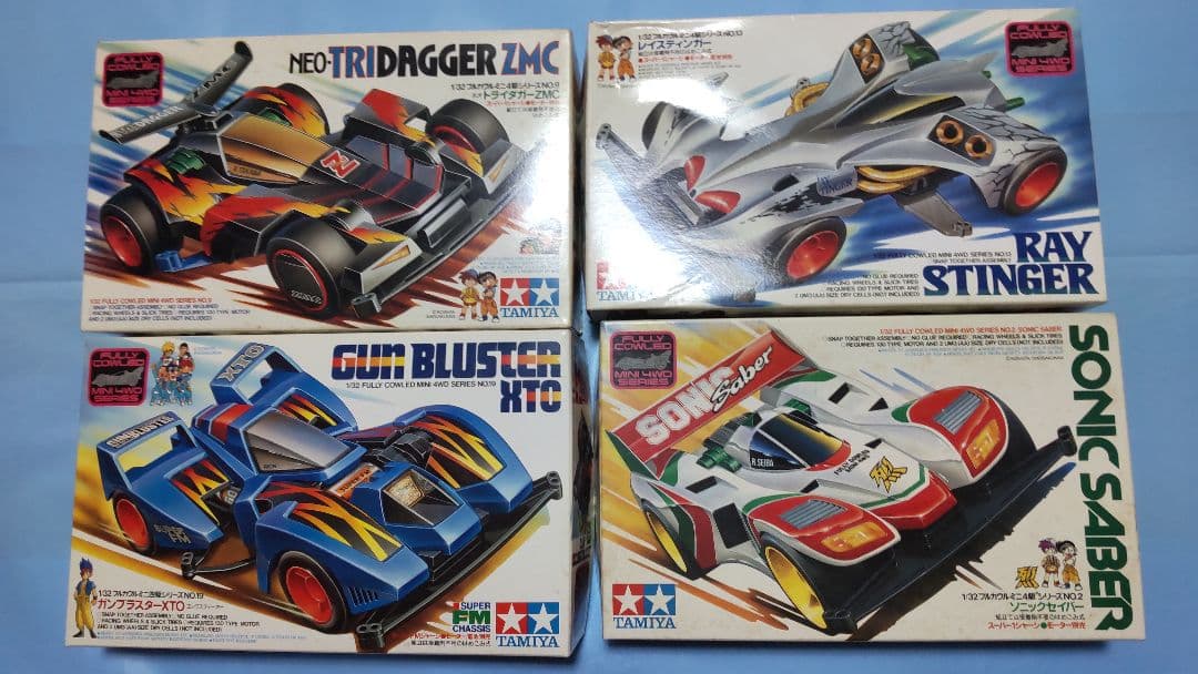 ミニ四駆 8台まとめ売り TAMIYA 当時物