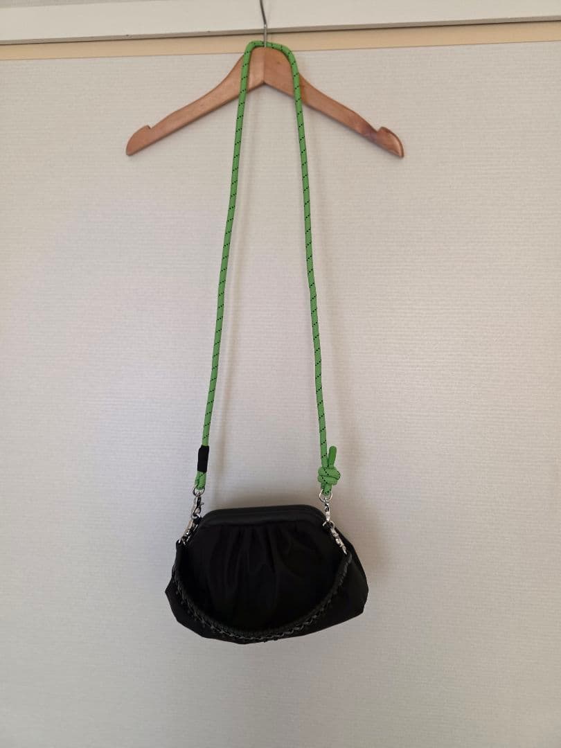 LENK×eclat　宮崎桃代さん別注Dumpling Mini／ナイロンバッグ