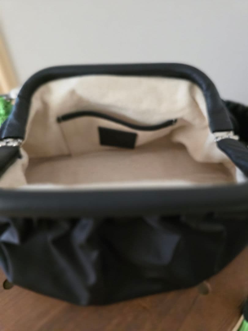 LENK×eclat　宮崎桃代さん別注Dumpling Mini／ナイロンバッグ