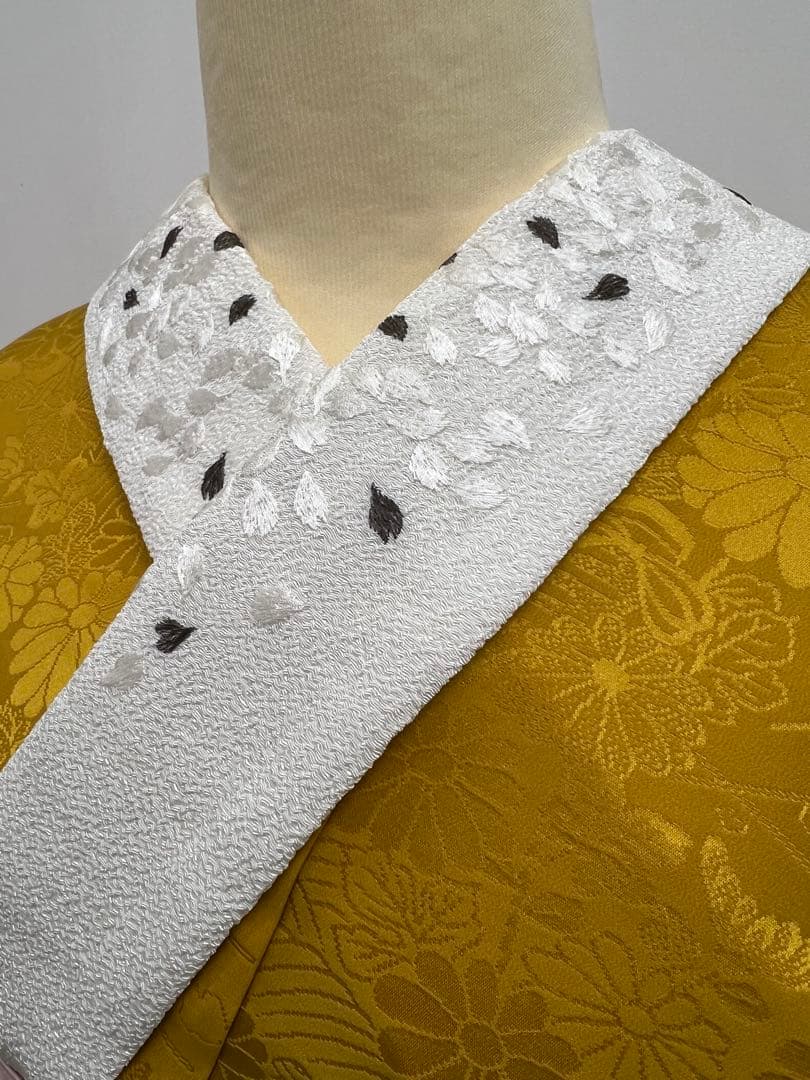 振り袖　フルセット　別誂長襦袢　高級寿光織　寛斎　落款　無地　パーティー　599