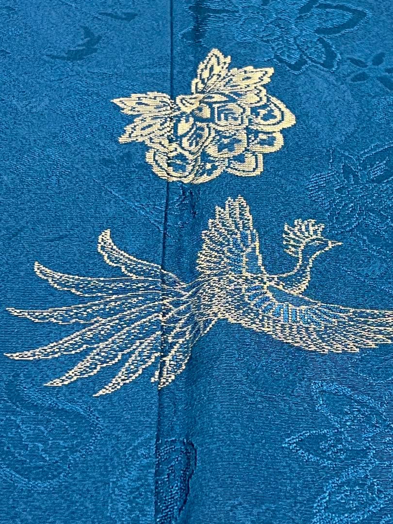 振り袖　フルセット　別誂長襦袢　高級寿光織　寛斎　落款　無地　パーティー　599