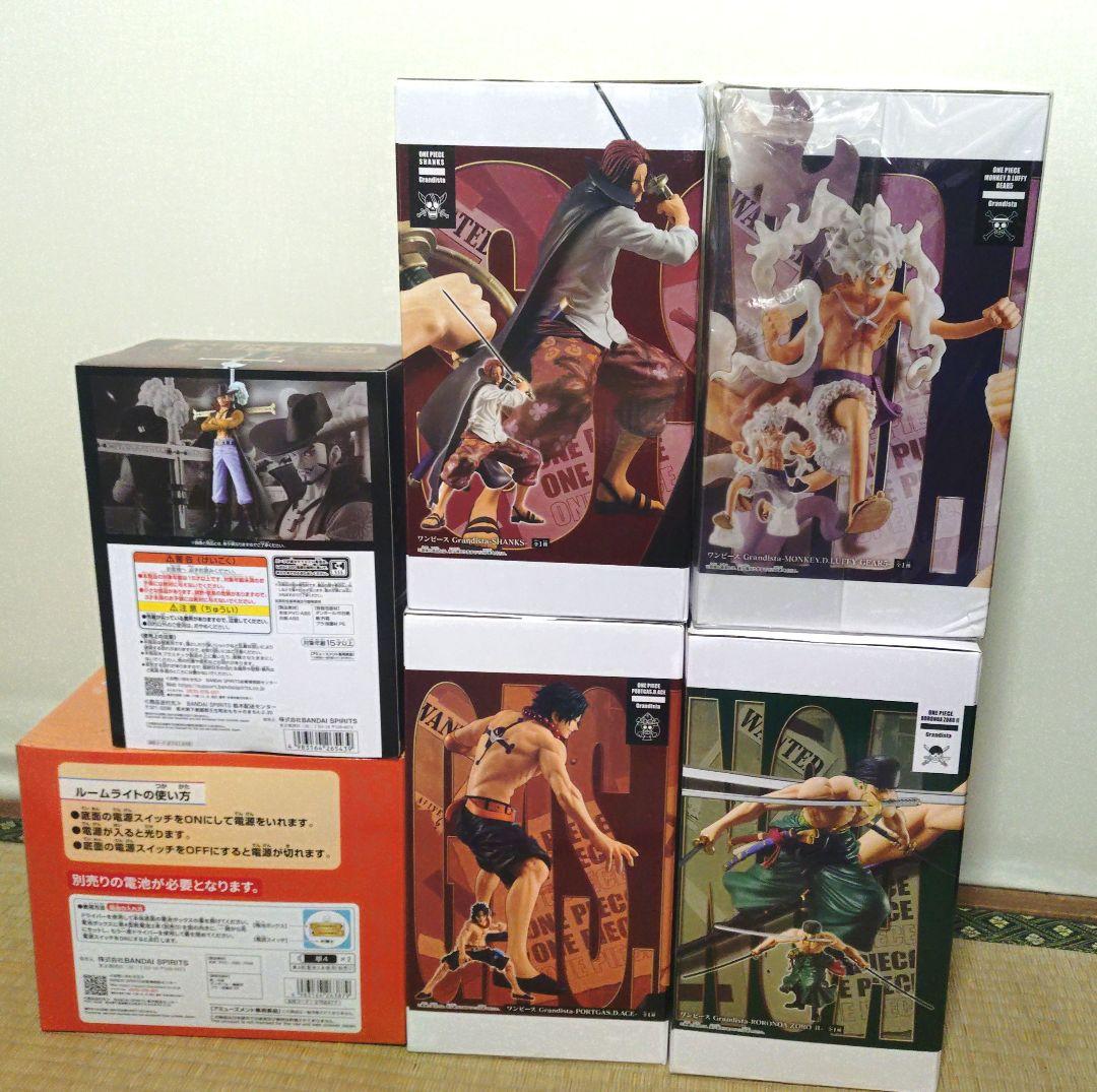 ワンピース　フィ・DXFミホーク・シャンクス サニー・ロロノア・ゾロ フィギュア