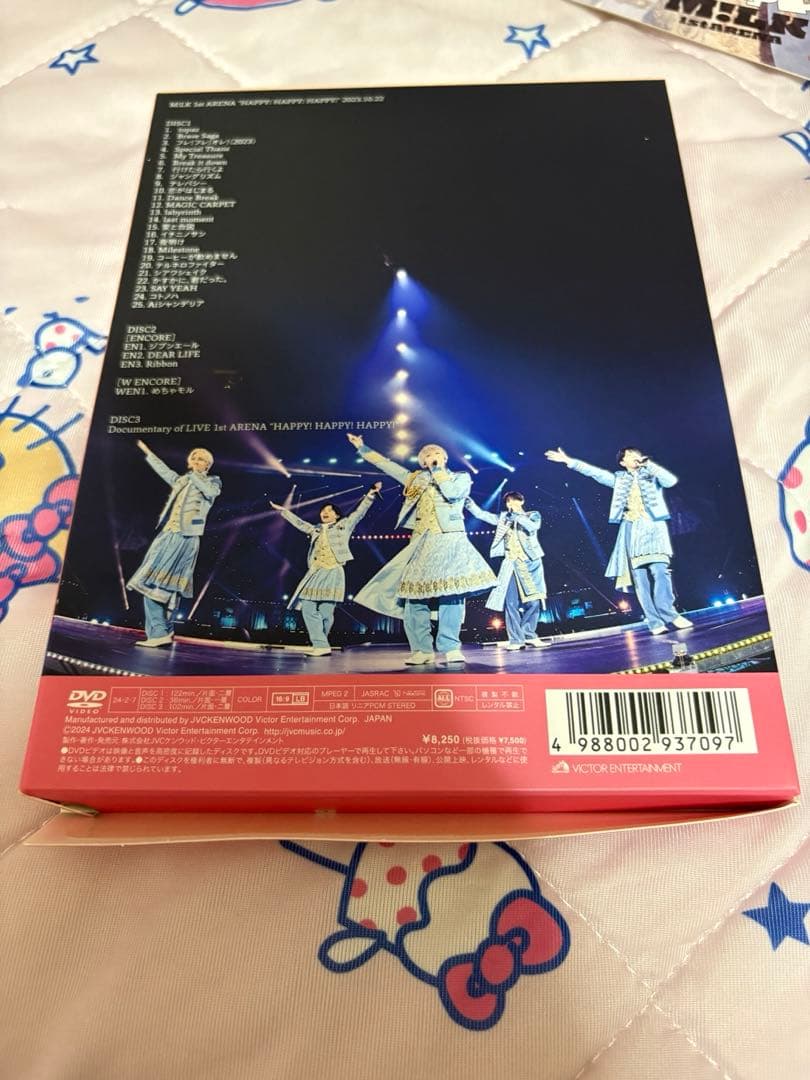 ミュージック M!LK DVD Blu-ray
