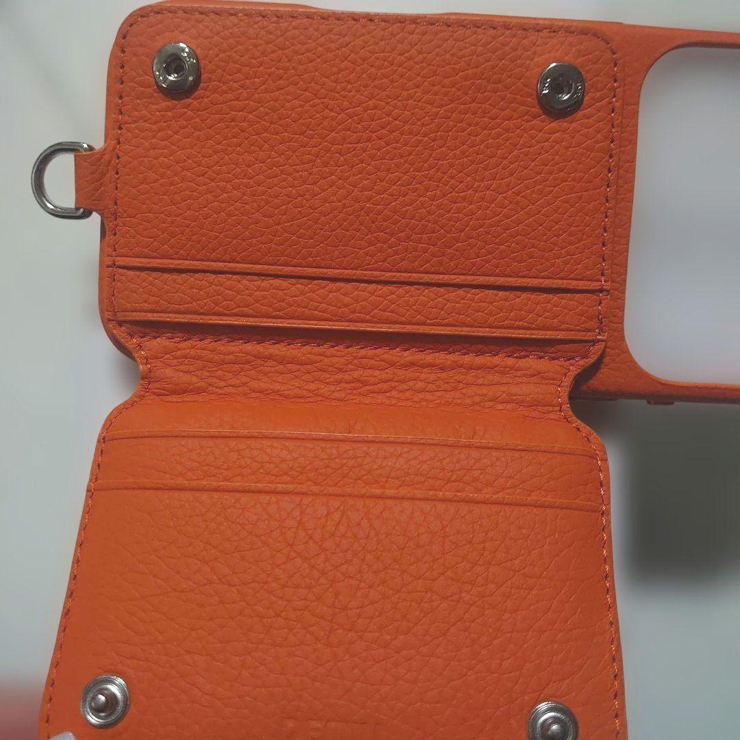 DEMIU デミュウ BALLON iPhone17proケース オレンジ