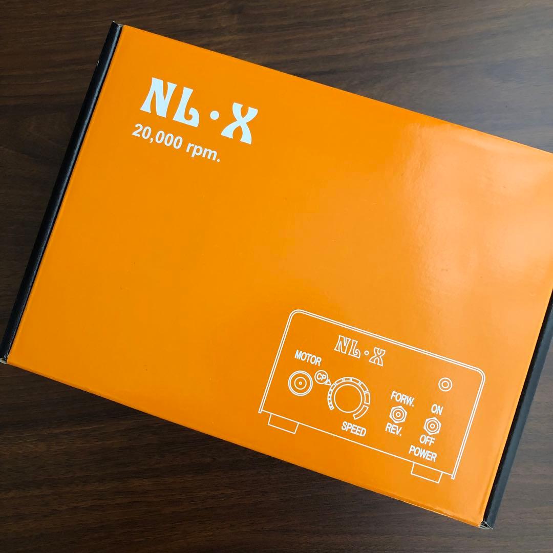 ネイルラボ ネイルマシン NL-X 卓上/プロ仕様ハイパワー 新品未使用