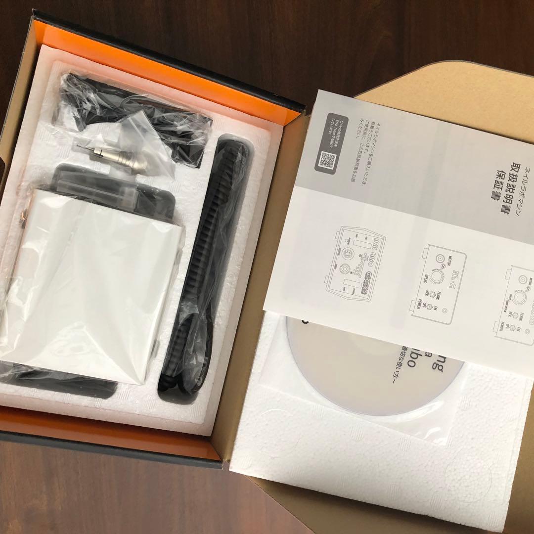 ネイルラボ ネイルマシン NL-X 卓上/プロ仕様ハイパワー 新品未使用