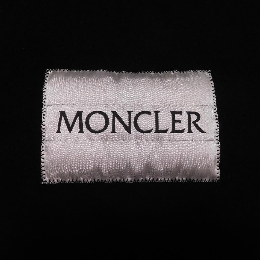 MONCLER モンクレール マフラー ストール 中綿ロゴチケット ウール