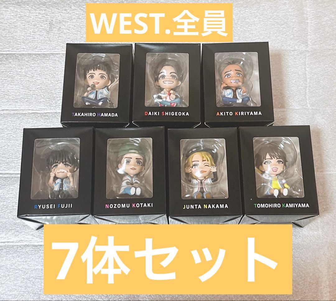 WEST．関西七色男大祭り　フィギュア　7体セット　7人　新品