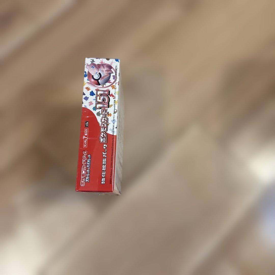 【新品未開封】【シュリンク付き】ポケモンカード151 BOX