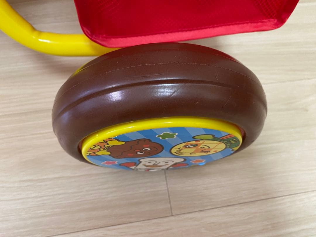 【美品】室内　アンパンマン デラックスII 三輪 アンパンマン三輪車