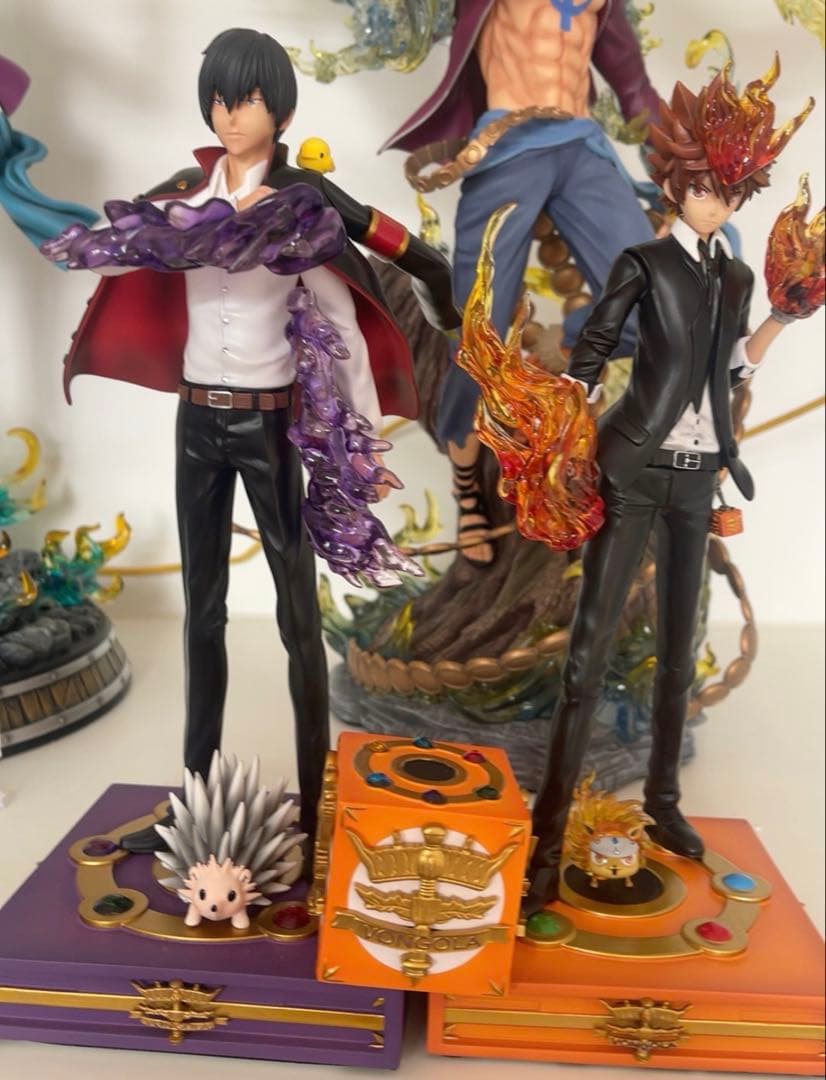 家庭教師ヒットマンREBORN! 沢田綱吉 雲雀恭弥 2点ガレージキット