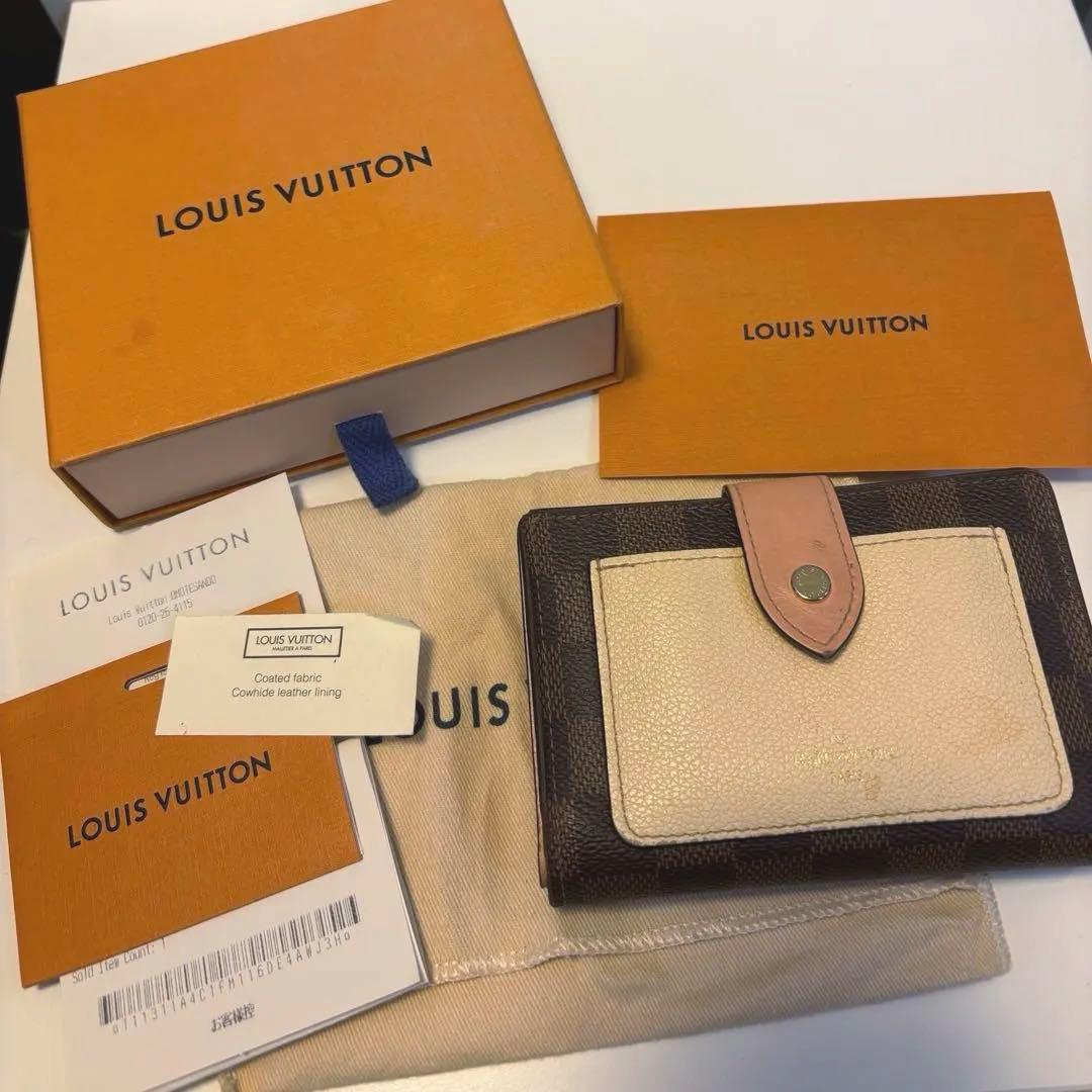 Louis Vuitton ポルトフォイユジュリエット　ダミエ