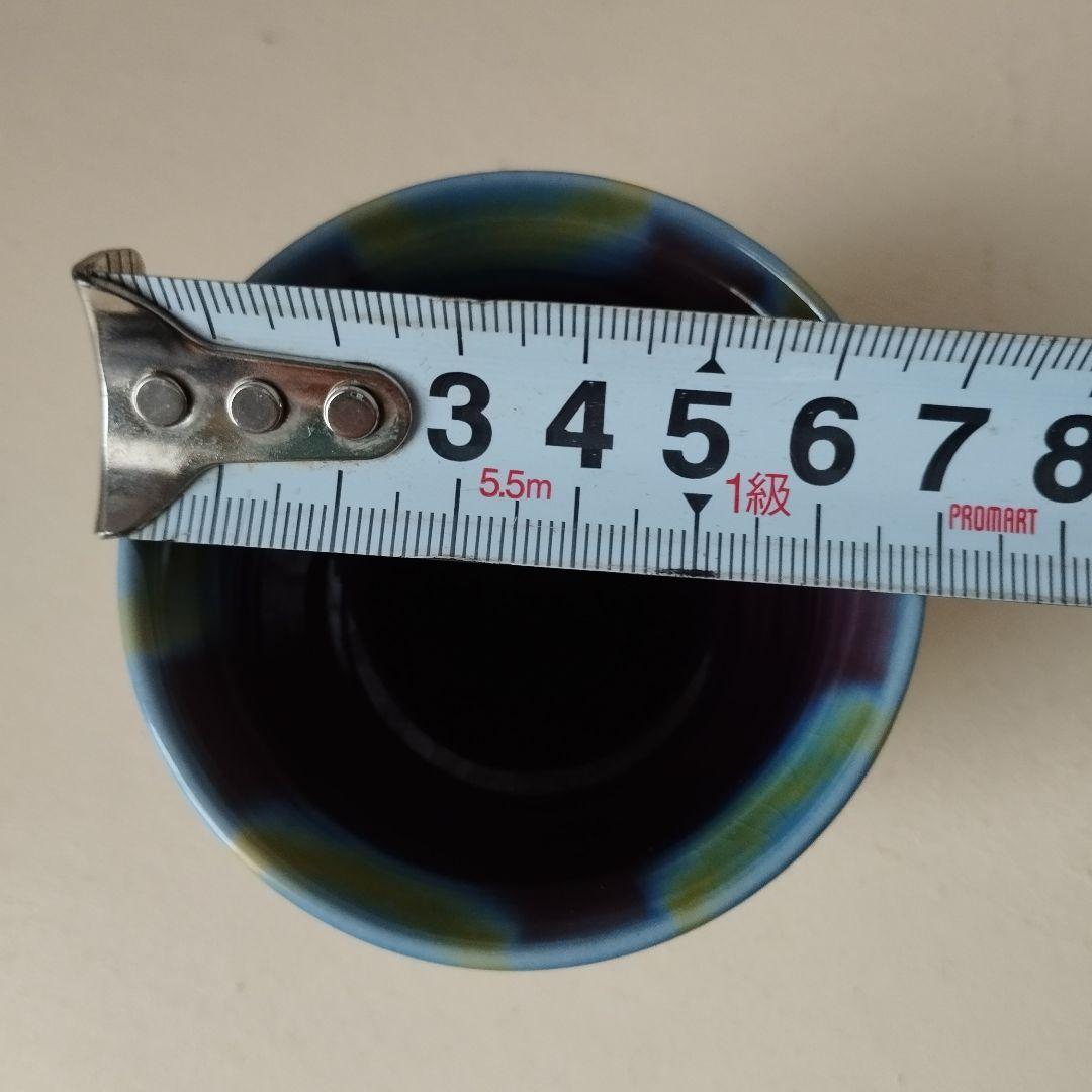 九谷焼　徳田正彦（三代　徳田八十吉）人間国宝　ぐい呑　盃　お猪口　酒器