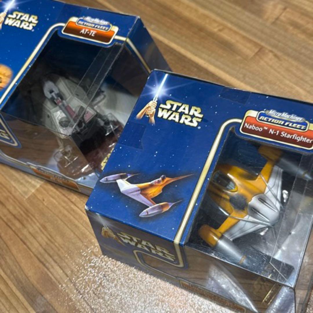 AT-TE & N−1 スターファイター スターウォーズ マイクロマシン