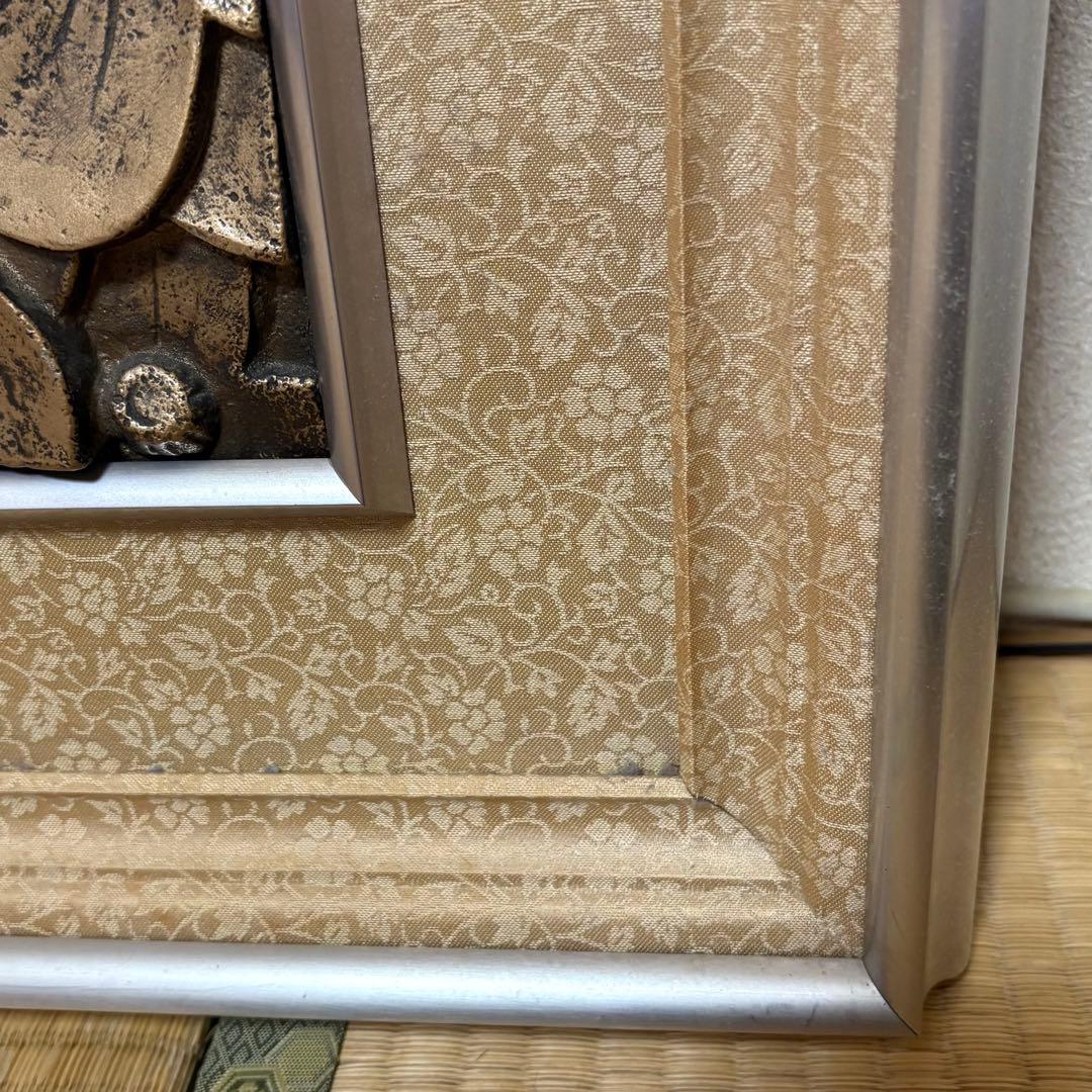 秀峰 秀峰刀 銅製　オブジェ 秀峰彫刻 アンティーク 銅 彫刻 孔雀