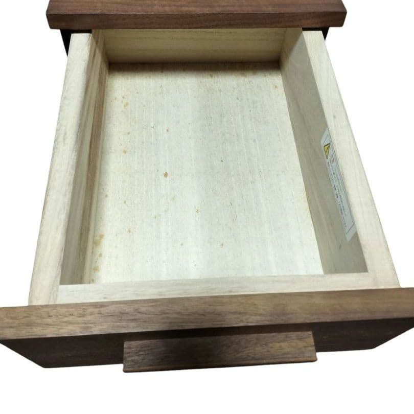 ACTUS アクタス FBナイトテーブル ベッドサイドテーブル　ウォールナット