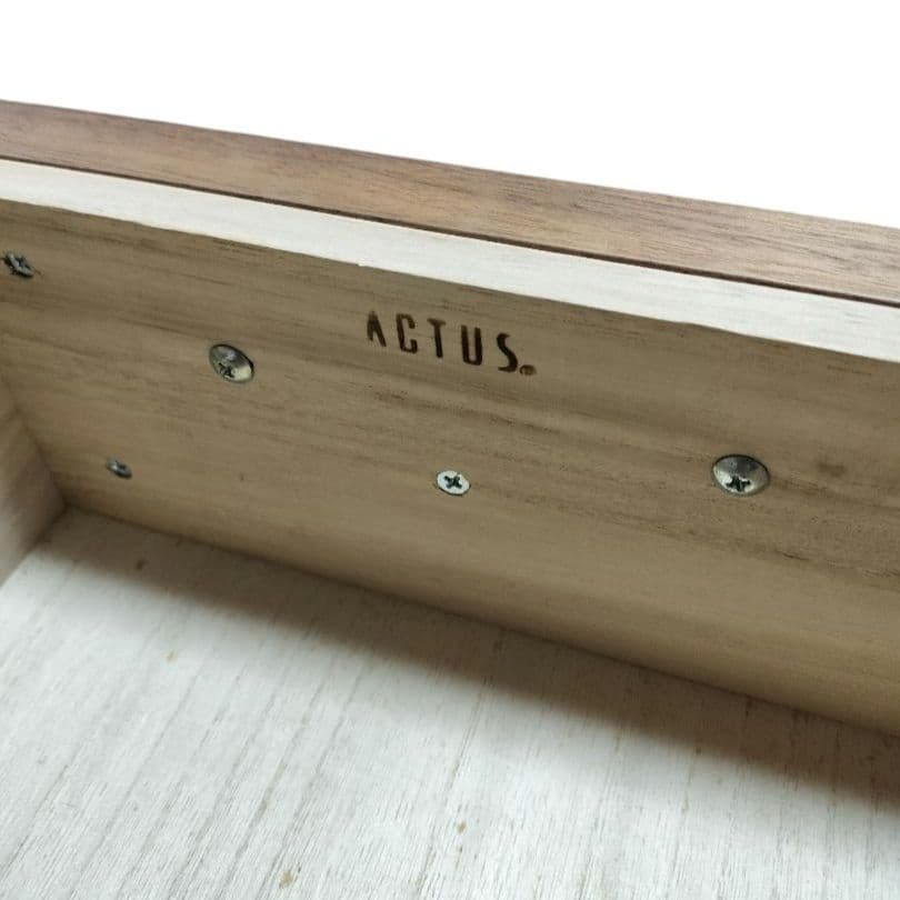 ACTUS アクタス FBナイトテーブル ベッドサイドテーブル　ウォールナット