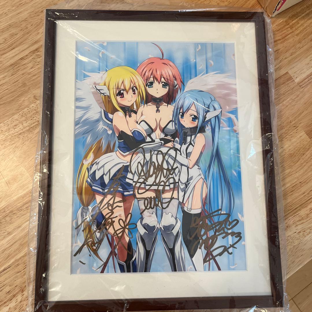 限定価格　そらのおとしもの　複製原画　声優直筆サイン早見沙織　野水伊織　福原香織