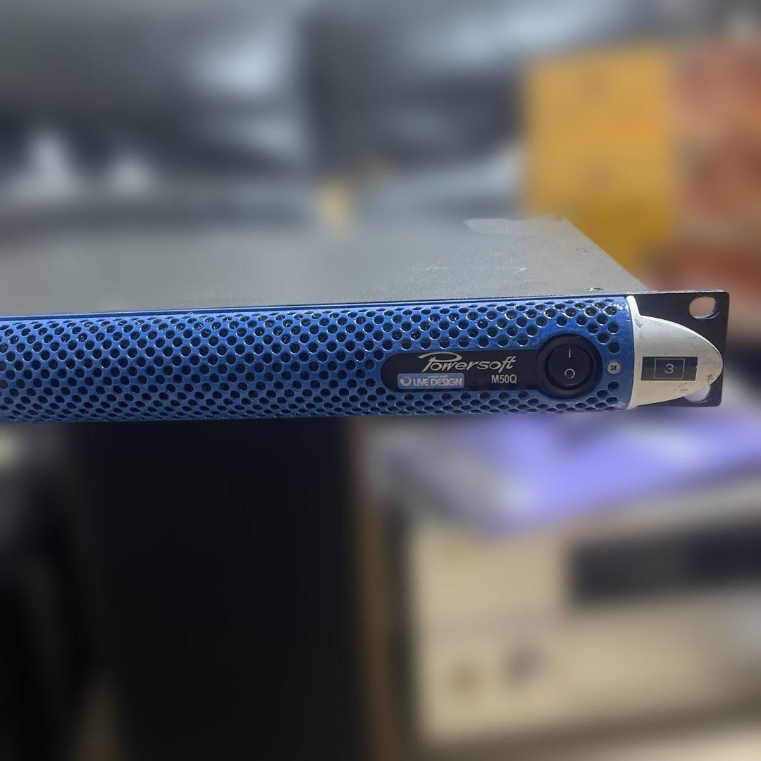 パワーアンプ M50Q Powersoft 電源入らない動作未確認ためジャンク品