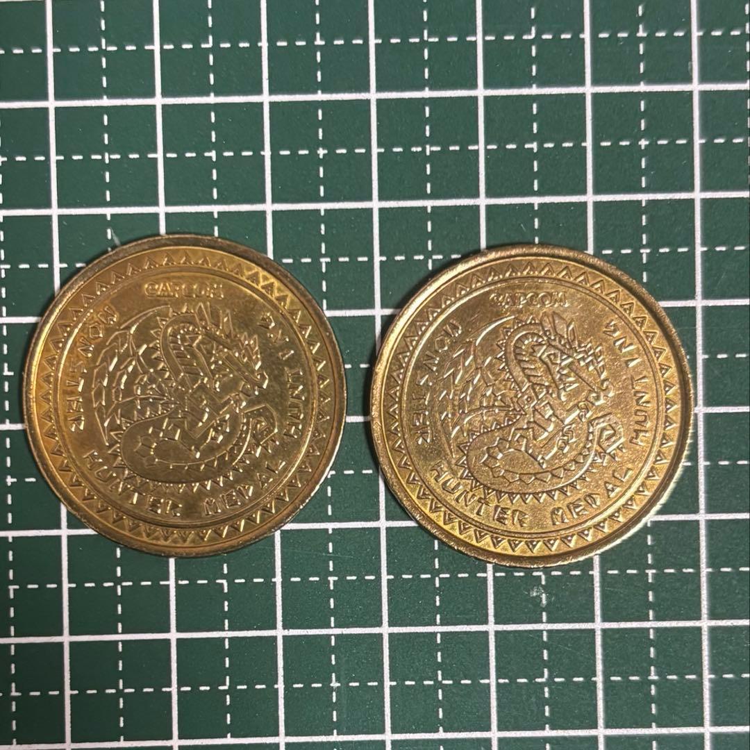 モンスターハンター　記念メダル