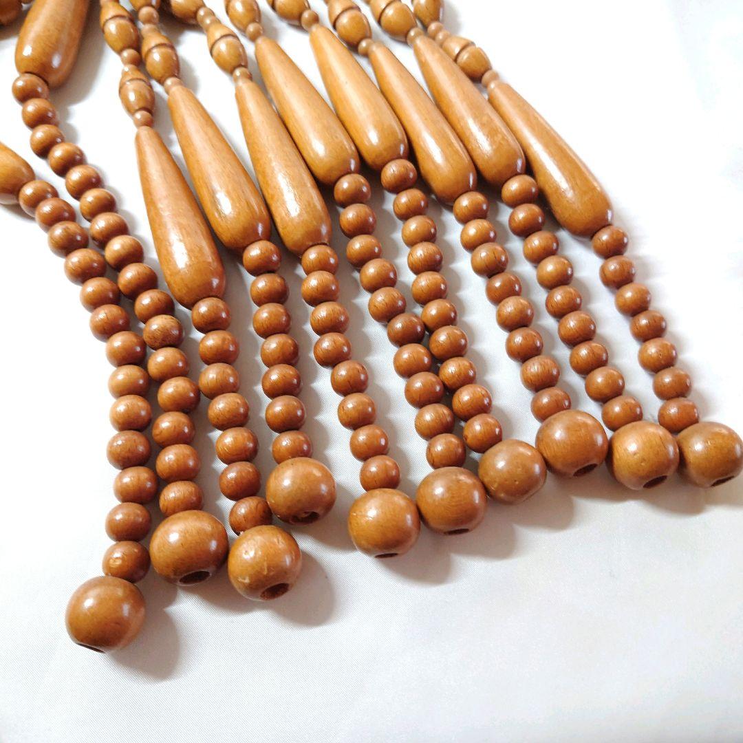 昭和レトロ　珠暖簾　玉のれん　ロング