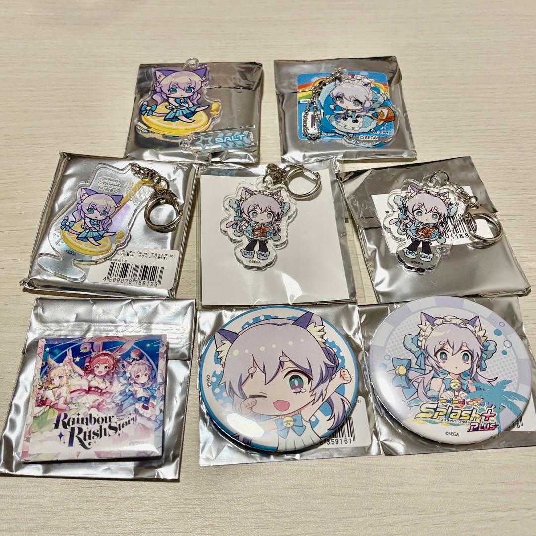 maimai でらっくす ソルト アクリルキーホルダー 缶バッジ