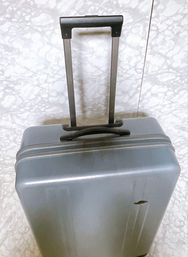 良品　大容量　ゼロハリバートン スーツケース 約73L ブルーグレー