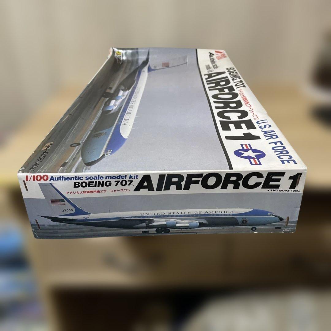 Boeing707 エアフォースワン1/100超大型大統領専用機絶版模型L382