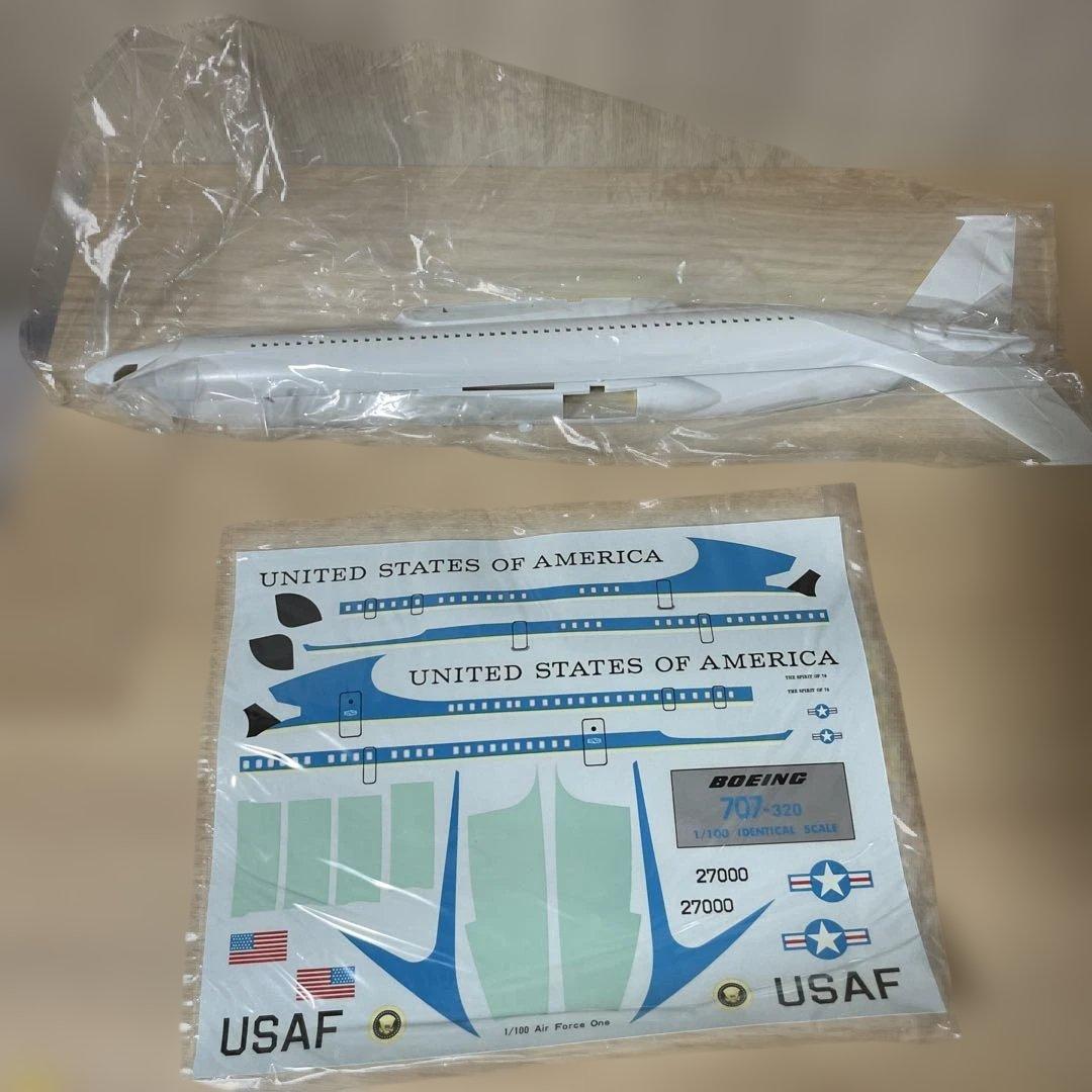 Boeing707 エアフォースワン1/100超大型大統領専用機絶版模型L382