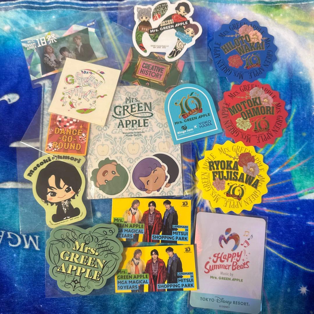 ミセスグリーンアップル　ステッカー　セット