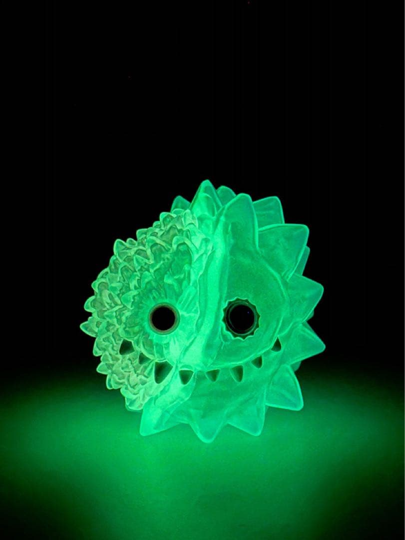 INSTINCTOY HALF ICE FLUFFY ソフビ 蓄光