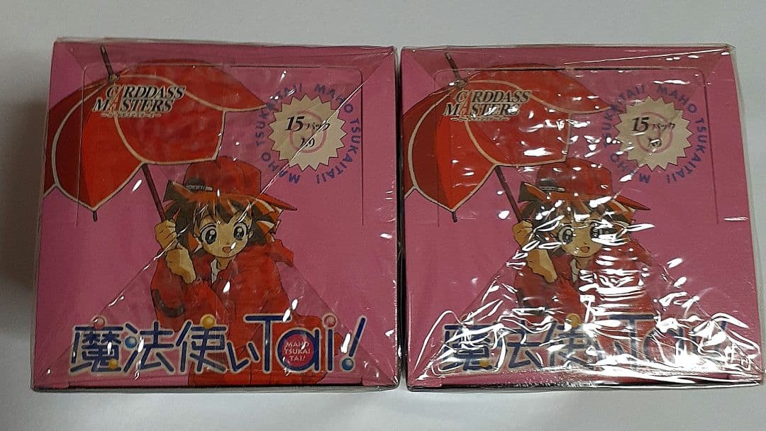 魔法使いTai！　カードダスマスターズ　トレーディングカード　2BOX　未開封