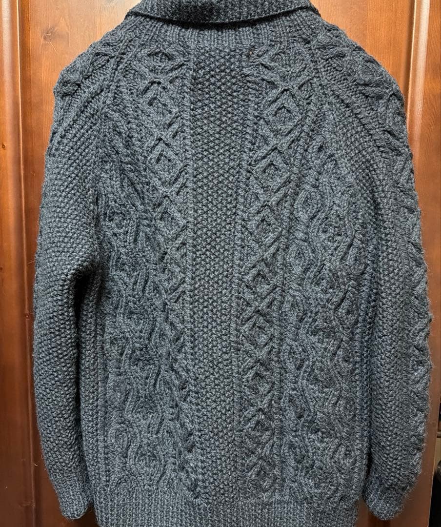 【送料込み】インバーアラン　ニット　カーディガン【美品】