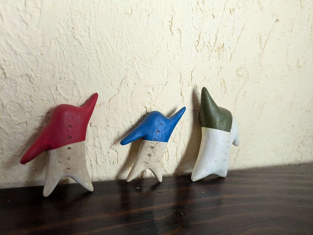 恩塚正二　オブジェ　3コ