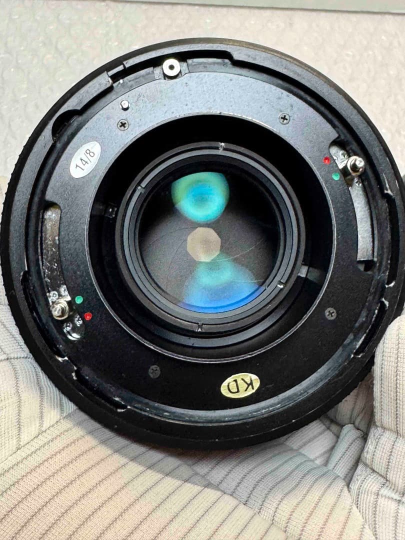 Mamiya K/L 90mm f3.5 内部小カビ？汚れ？あり