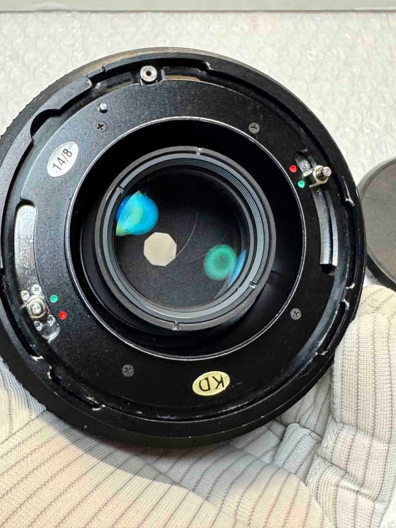 Mamiya K/L 90mm f3.5 内部小カビ？汚れ？あり