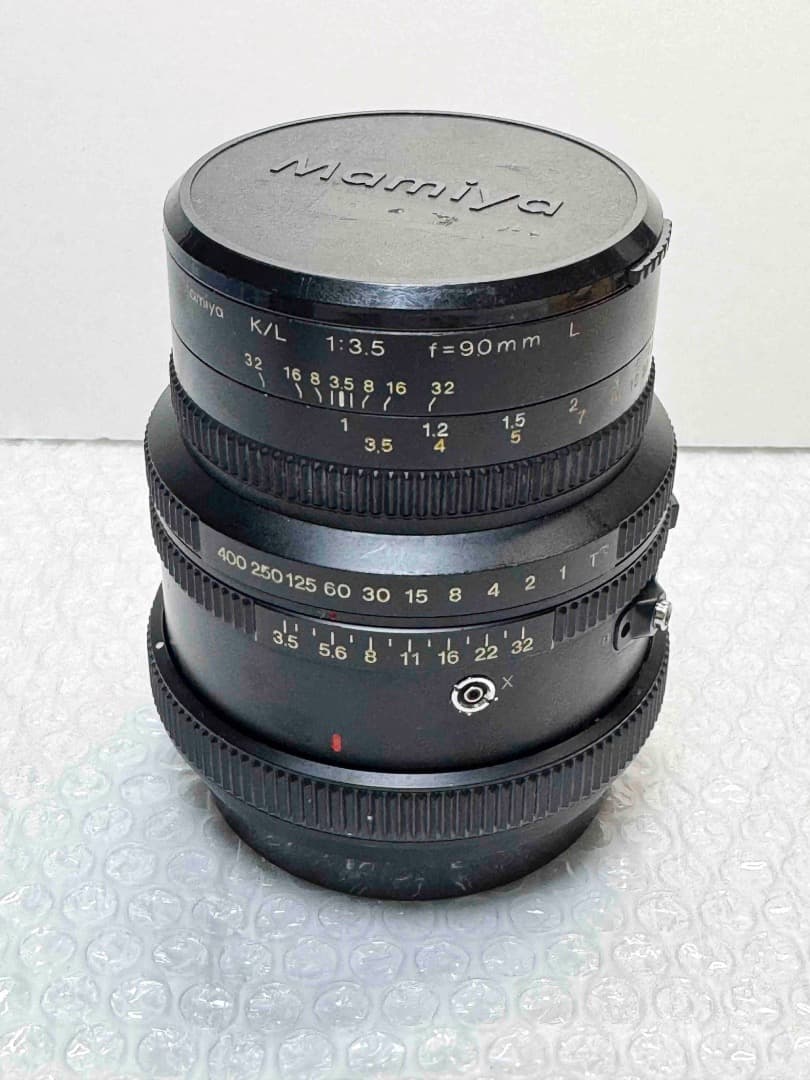 Mamiya K/L 90mm f3.5 内部小カビ？汚れ？あり