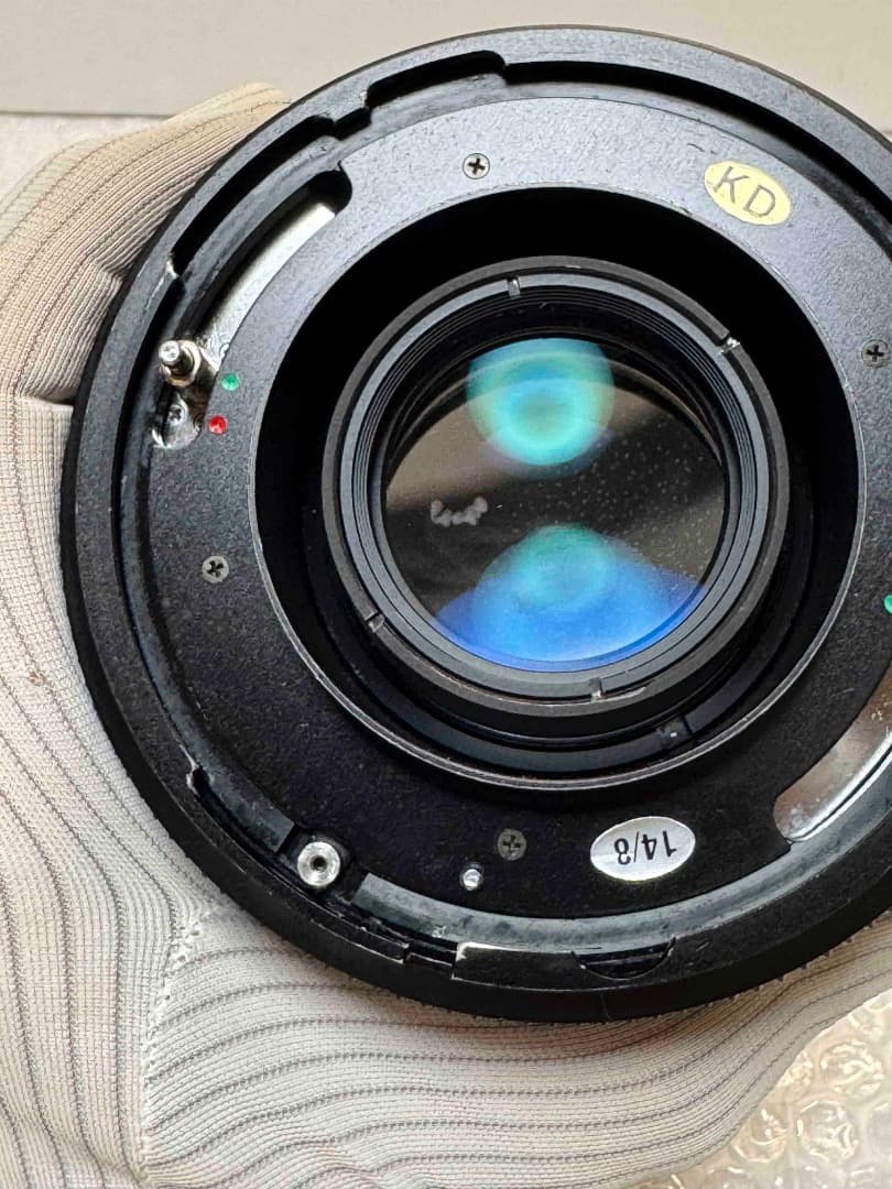 Mamiya K/L 90mm f3.5 内部小カビ？汚れ？あり