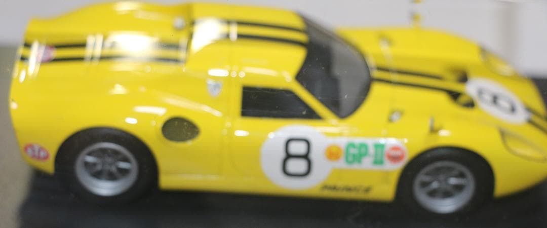 インターアライド製1/24プリンスＲ３８０黄１９６６日本ＧＰ生沢徹　 レジン製