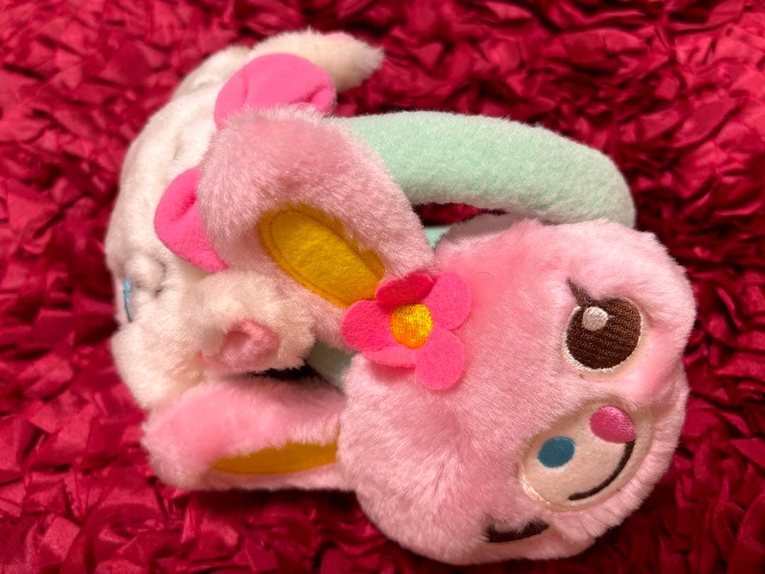 【希少・レア】ミミちゃん&ルミちゃんのぬいぐるみ付きイヤーマフ