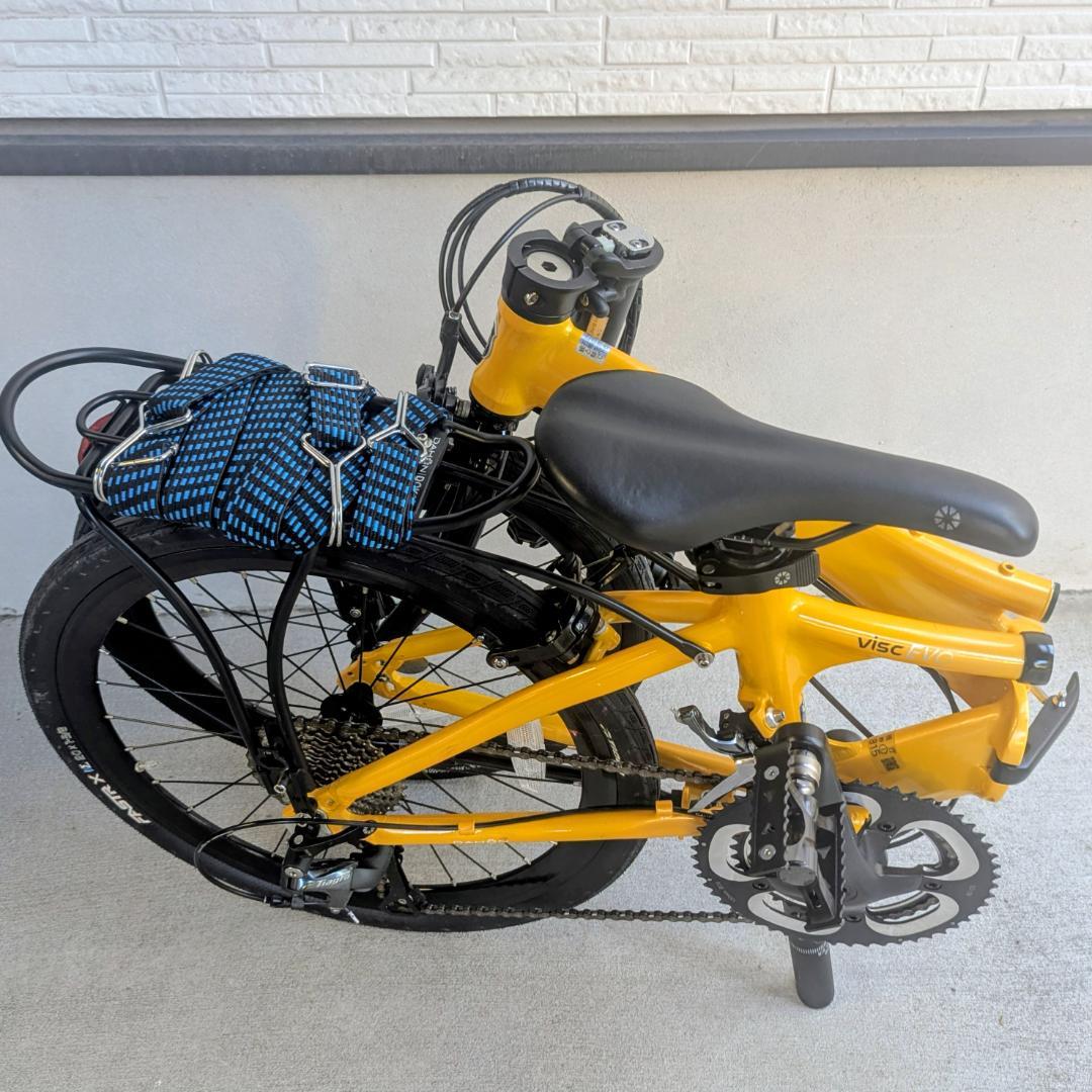 DAHON VISC EVO スポーツモデル、折り畳み自転車、カスタム済み