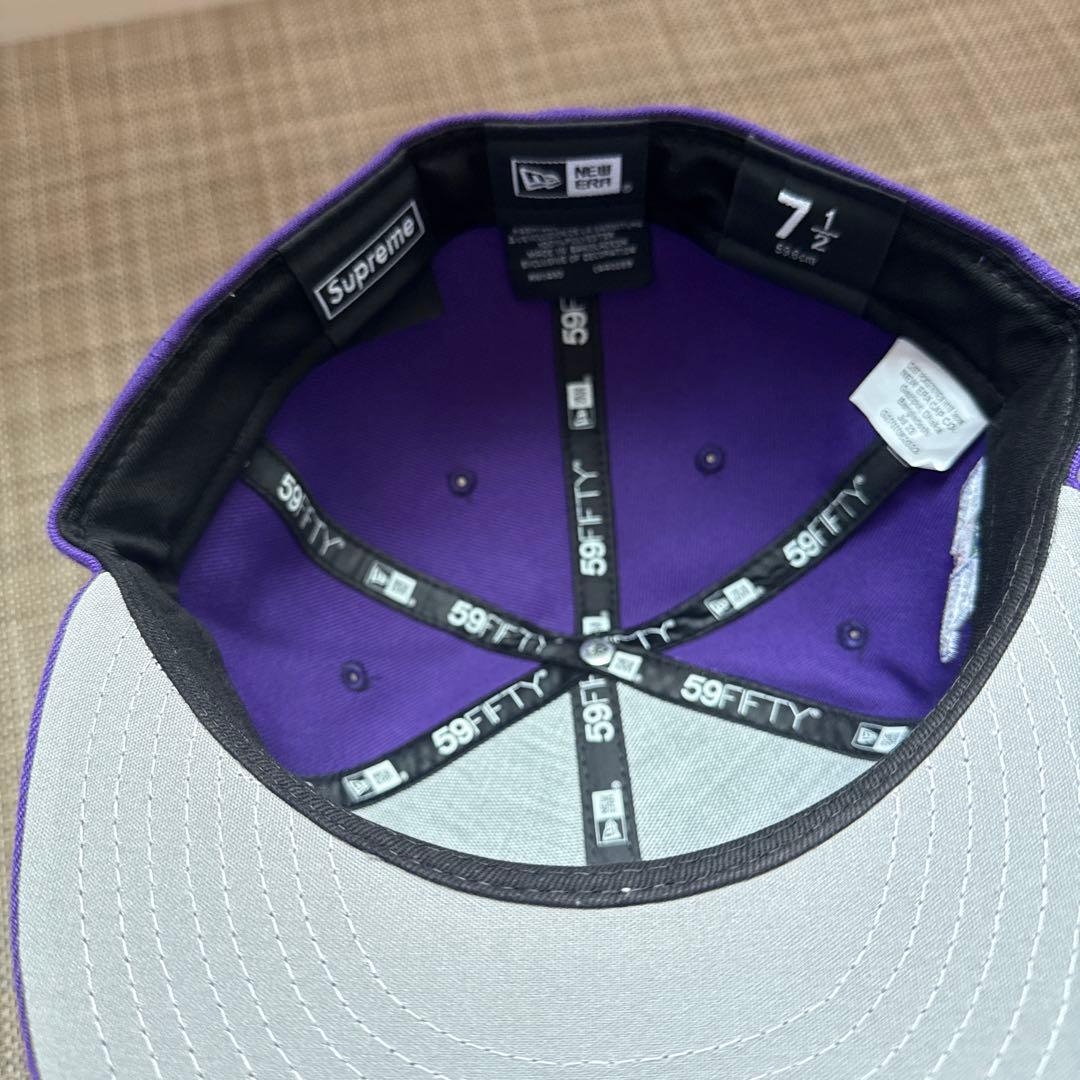 supreme ヘブライ語 キャップ NEWERA Hebrew 71/2