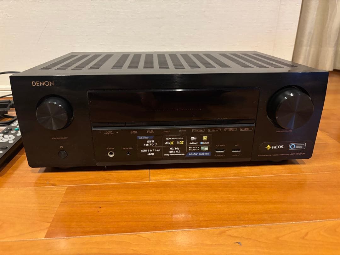 S*0様 DENON AVアンプ avr-x1600h