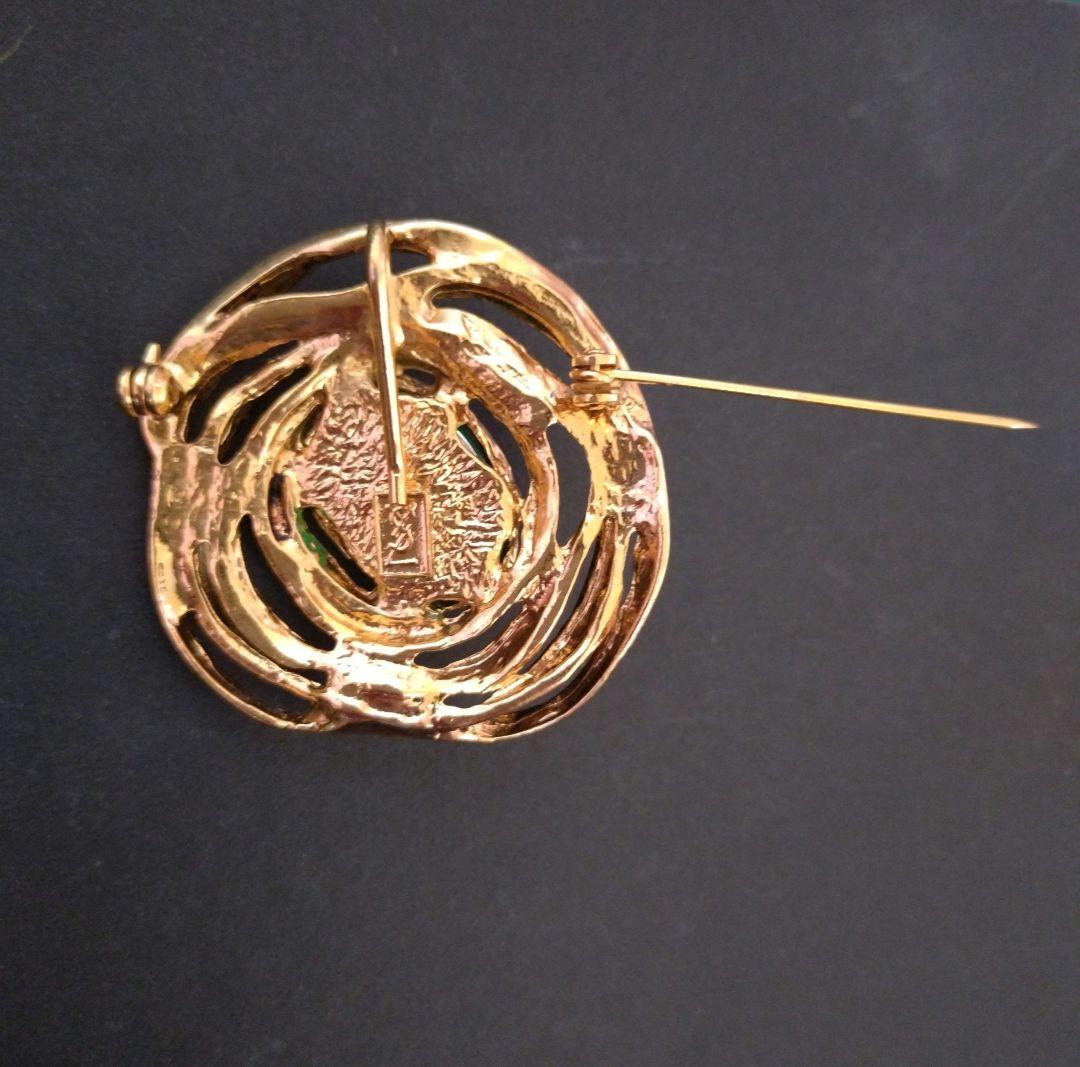 週末限定値下げYSL ヴィンテージ ブローチ ネックレストップ