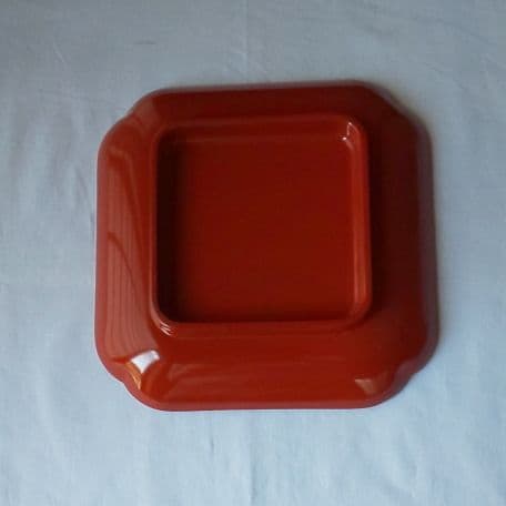 B6 茶道 干菓子盆     根来盆  ( 新品未使用品 )