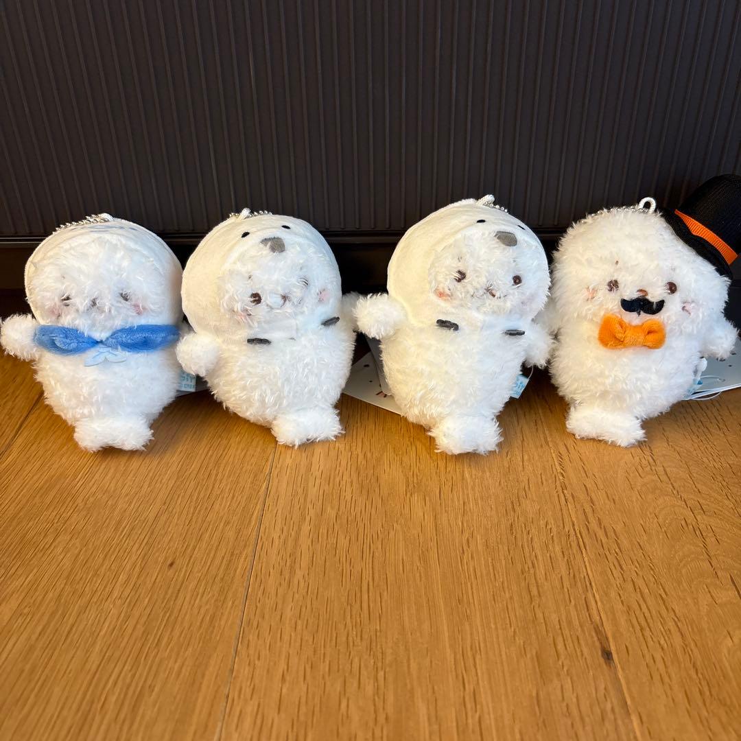 しろたん ぬいぐるみ まとめ売り 不二屋 シナモン サンリオ くじ コンビニ