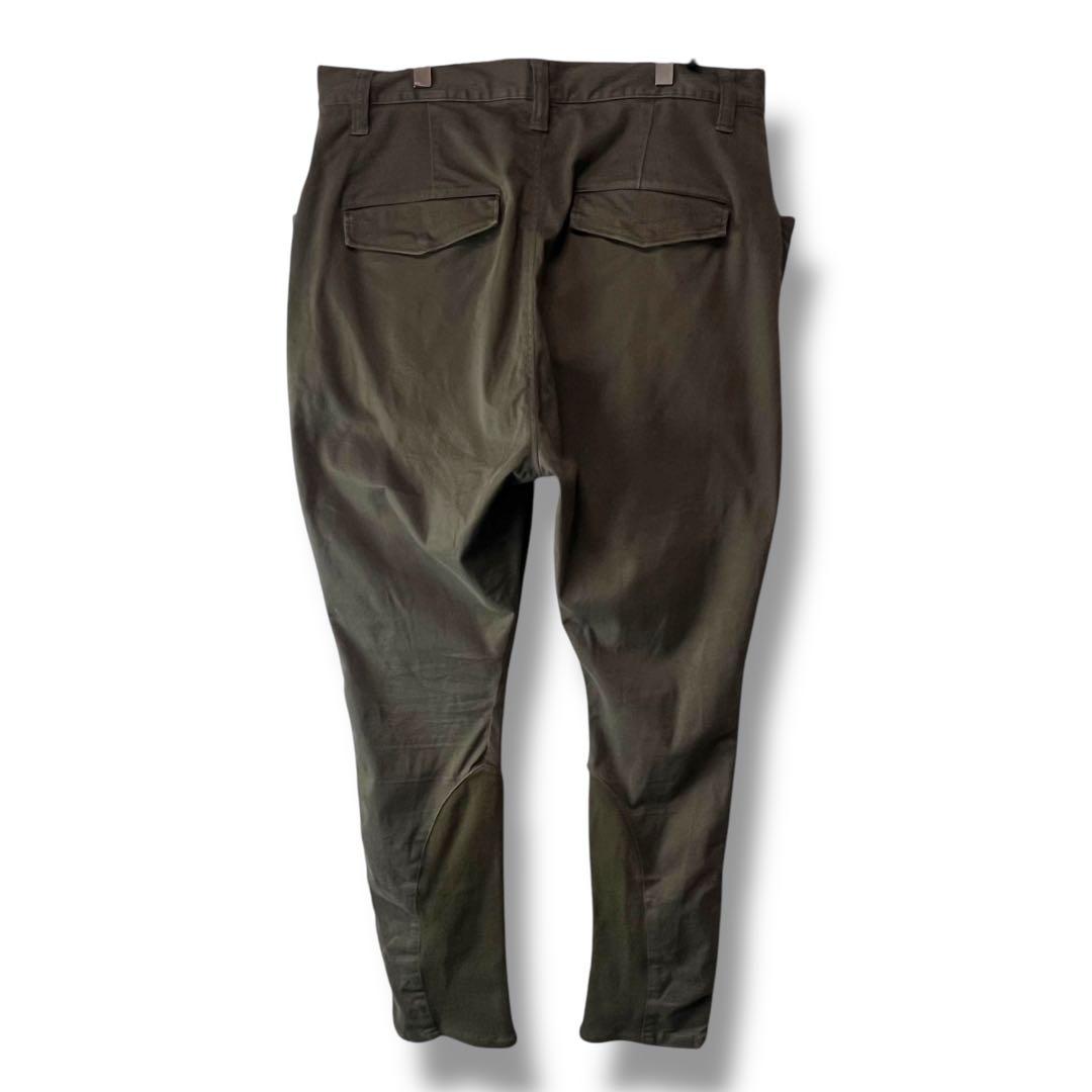 glamb シモンジョッパーズパンツ カーキ リブ切り替え サルエル